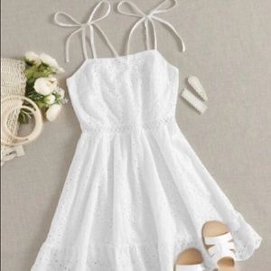SheIn white mini dress